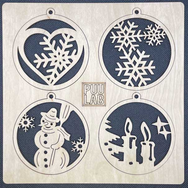 Christmas Ornaments – Set 2 - PUULAB